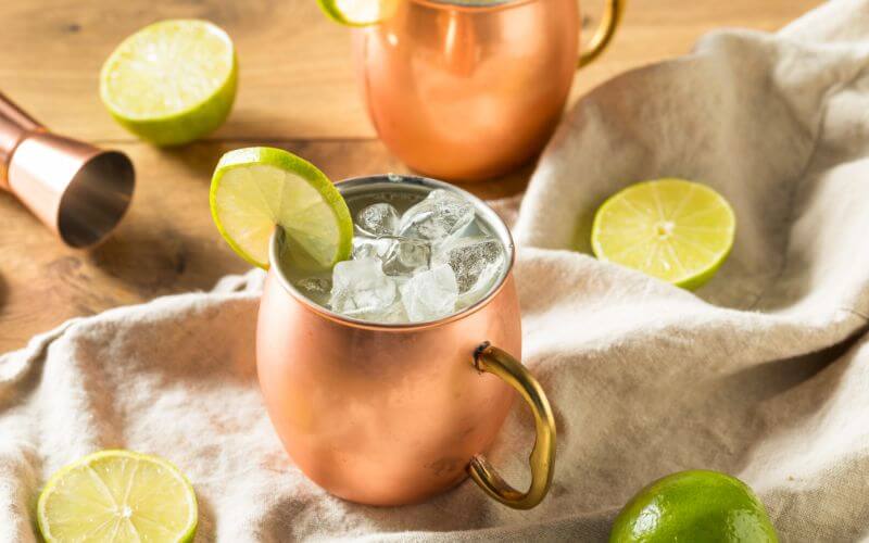 Kombucha Moscow Mules