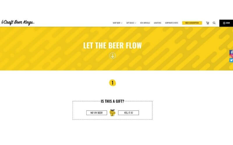 Craft Beer Kings website