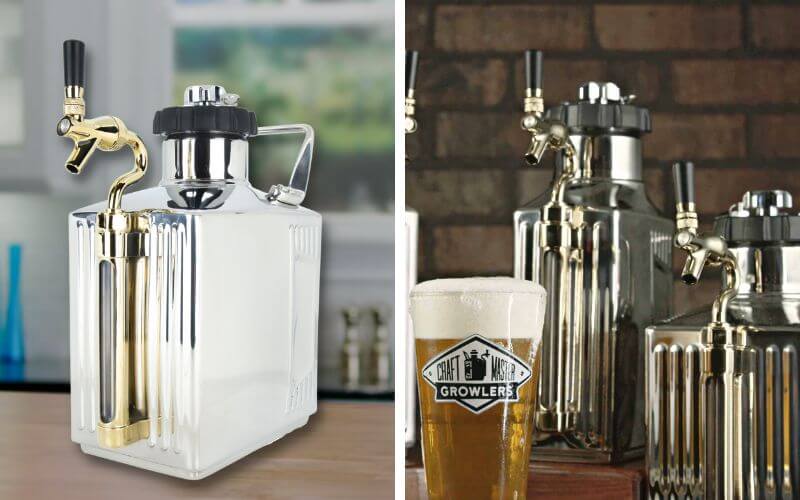 Craft Master Stainless Pressurized Growler