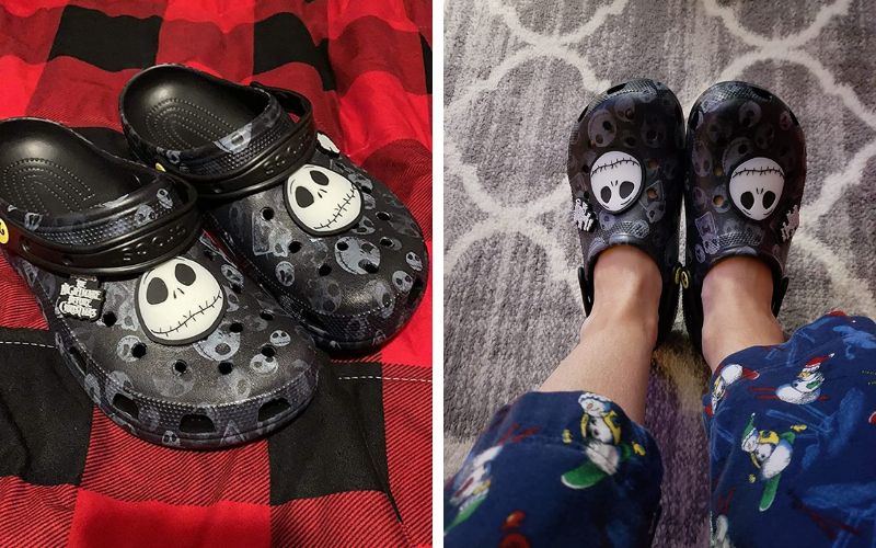 Crocs The Nightmare Before Christmas Glow in The Dark Clogs