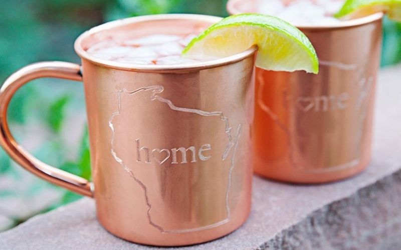 Custom Copper Mugs - Image by Etsy