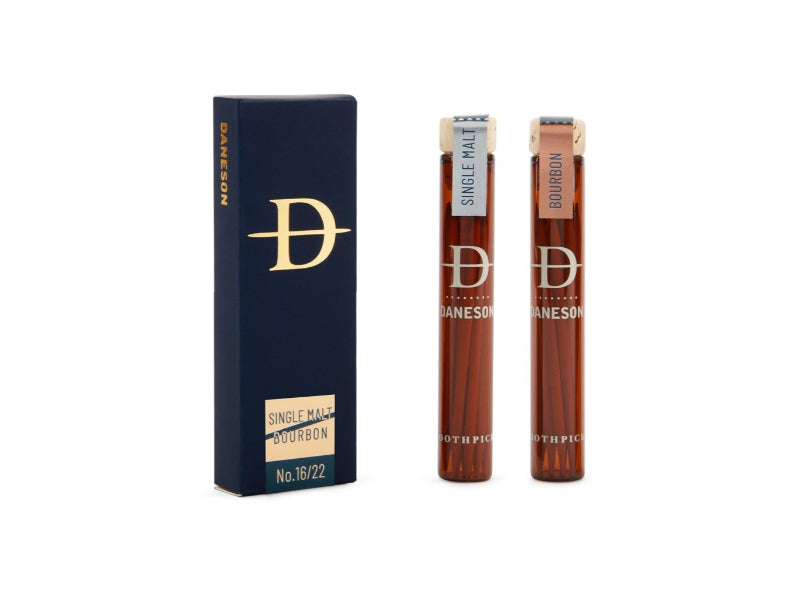  Daneson No. 16 and 22 Whiskey Flavored Toothpicks