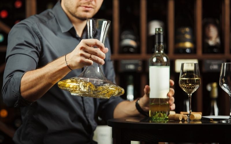 Decanting Different Wines