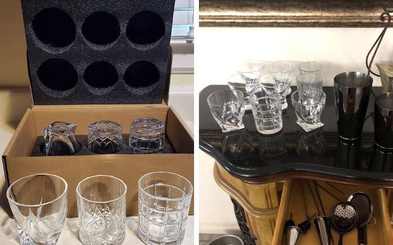 DeeCoo Whiskey Glasses (Mixed)