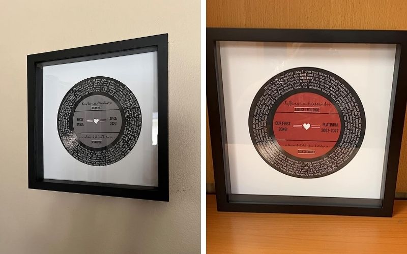 Define Design 11 Personalized Record Print