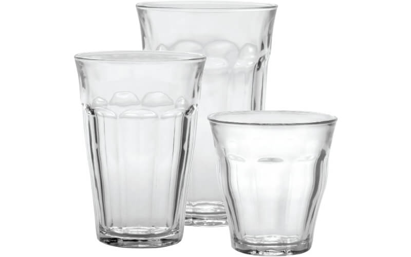 Duralex Picardie Clear Drinking Glasses 