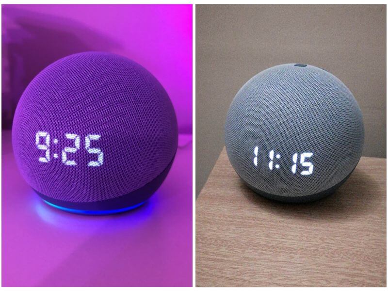 Echo Dot Smart Speaker With Clock And Alexa