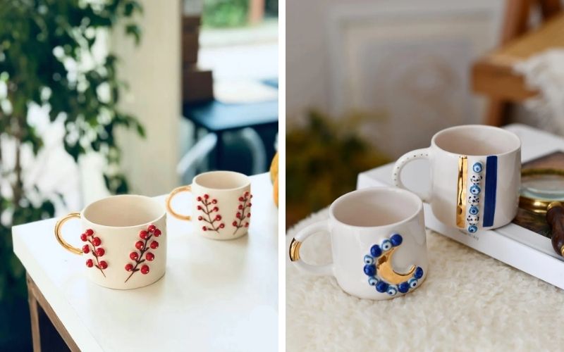 Enjoy Ceramic Art Handmade Ceramic Coffee Mugs