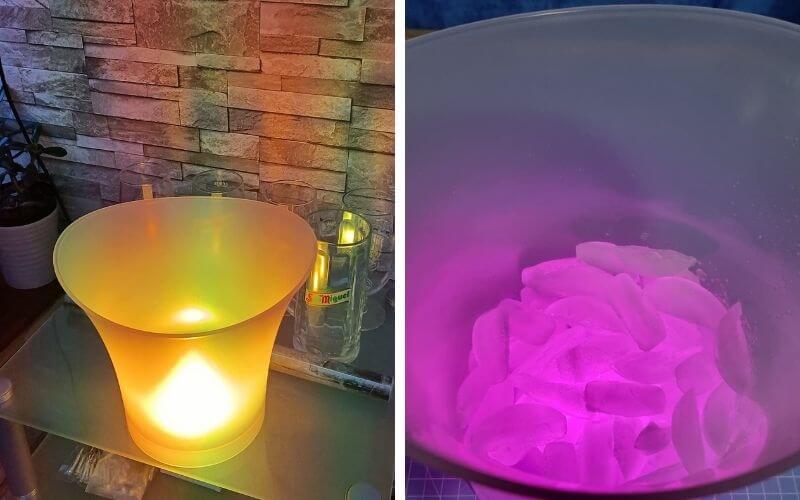FIPASEN LED Ice Bucket
