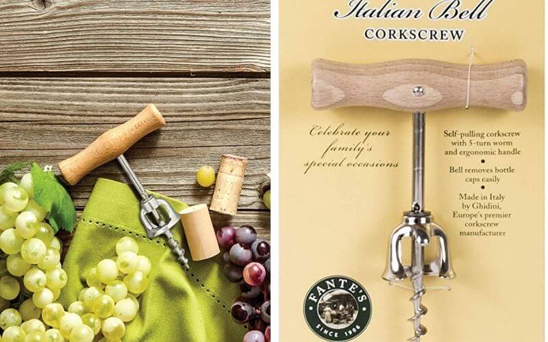 Fantes Italian Bell Corkscrew