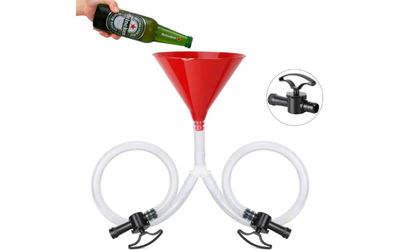 Farielyn-X Beer Bong Funnel with Valve
