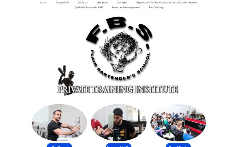 Flair Bartender’s School (FBS) website