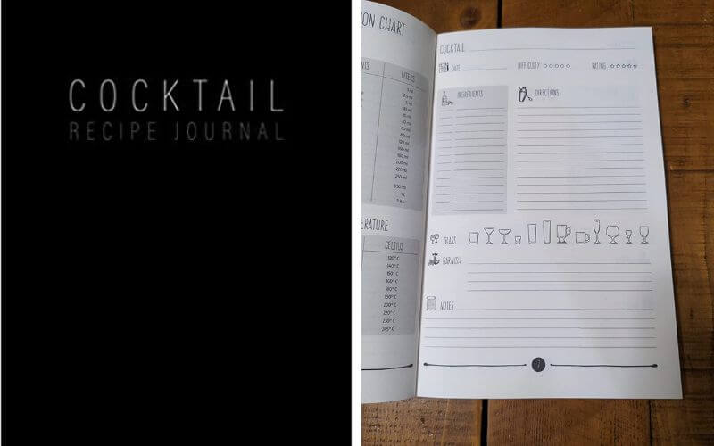 Freaky Boozin’ Publishing Cocktail Recipe Journal