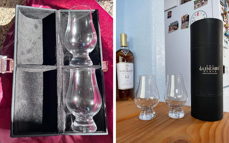 GLENCAIRN Whisky Glasses in Travel Case