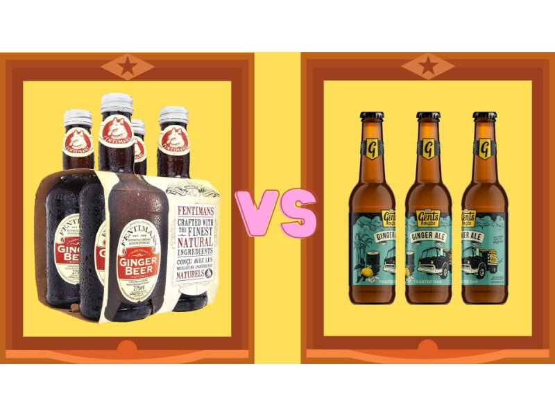 Ginger beer vs ginger ale comparison