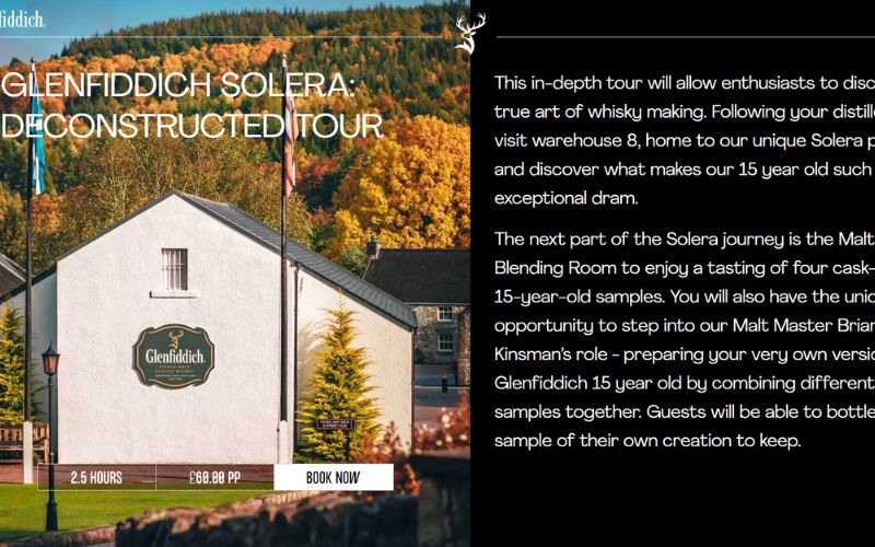 Glenfiddich Solera: Deconstructed Tour