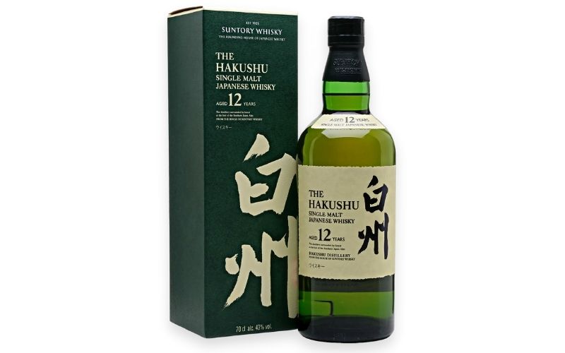 Hakushu 12 Year Single Malt Japanese Whisky