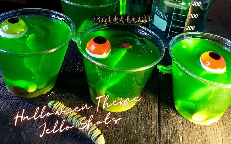 Halloween Theme Jello Shots