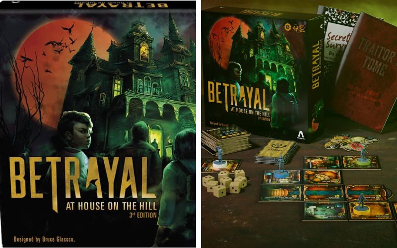 Hasbro Gaming Avalon Hill Betrayal at The House on The Hill 3rd Edition