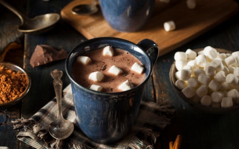 Homemade Dark Hot Chocolate