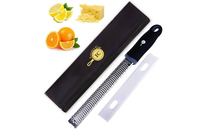 Integrity Chef PRO Citrus Zester & Cheese Grater