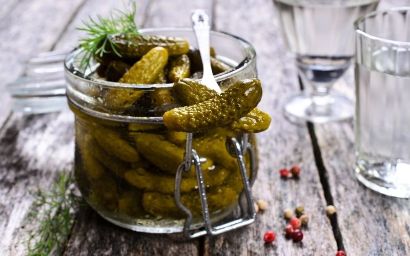 Jar of pickles