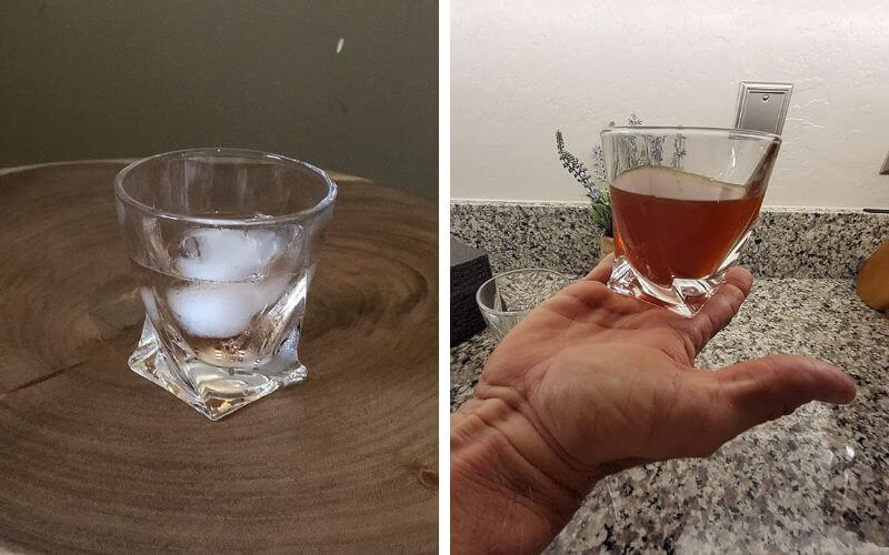 KITNATS Old Fashioned Whiskey Glasses