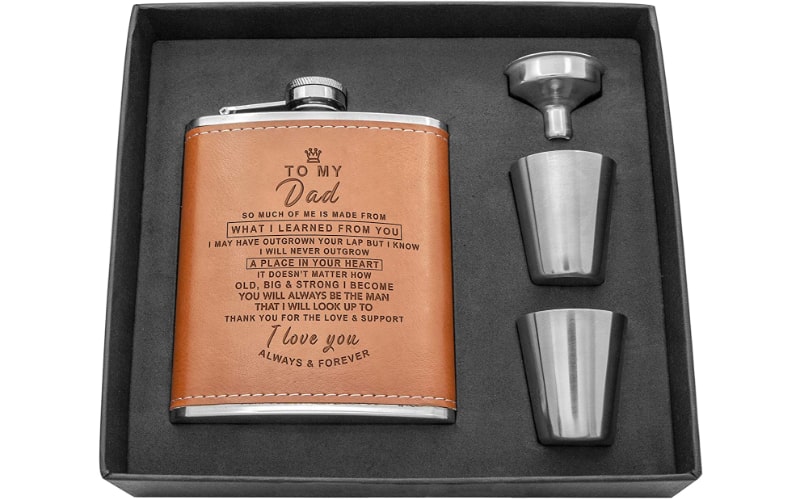 K Kenon Personalized Flask Set