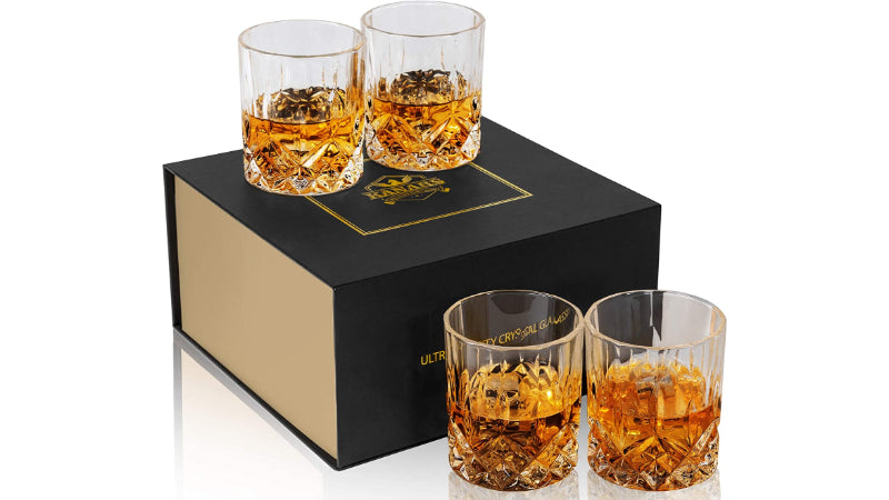 Kanars Bourbon Glasses with Luxury Box