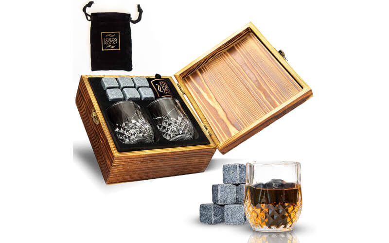 LORD’S ROCKS Whiskey Stones Gift Set