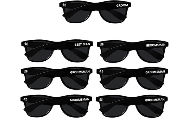 Lady& Home Sunglasses for Groomsmen