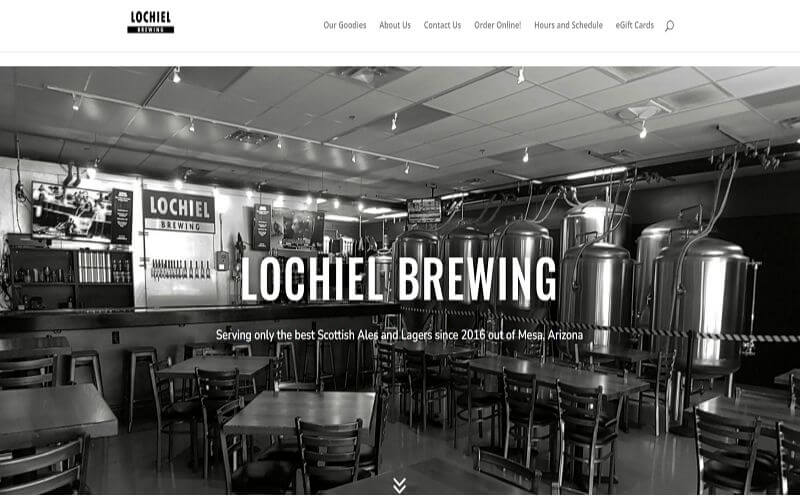 Lochiel Brewing website