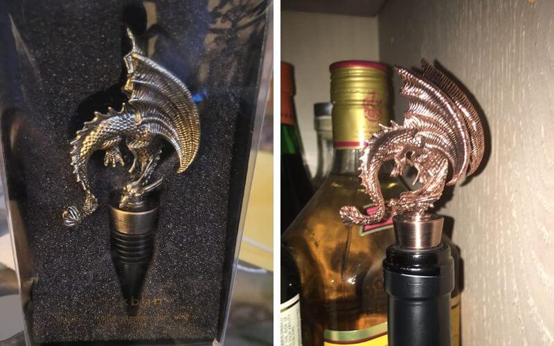 Lockban Dragon Wine Stopper