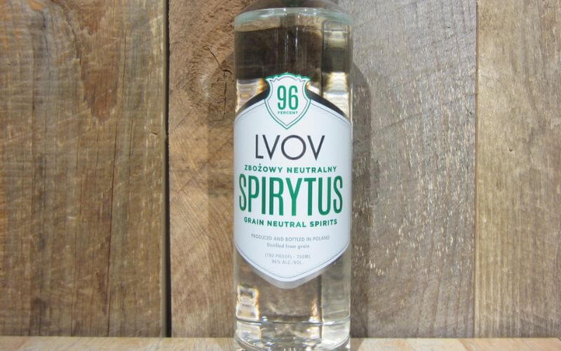 Lvov Spirytus Grain Neutral Spirit - Image by Oak and Barrel