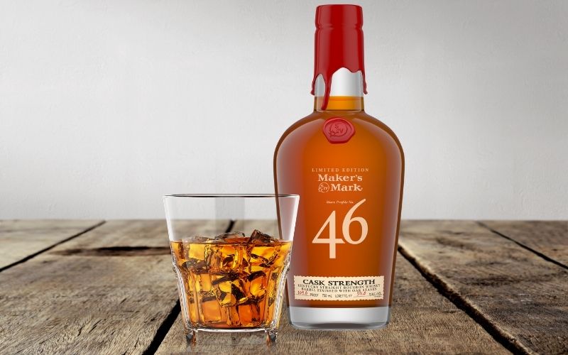 Maker's Mark 46 Cask Strength Bourbon Whiskey
