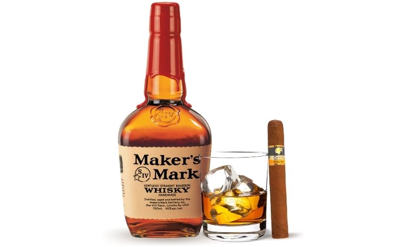 Maker's Mark Kentucky Straight Bourbon & Cohiba