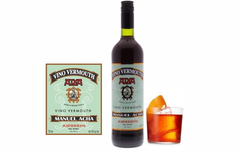 Manuel Acha Vino Vermouth Rojo