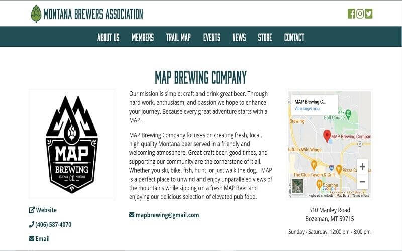 Map Brewing Company