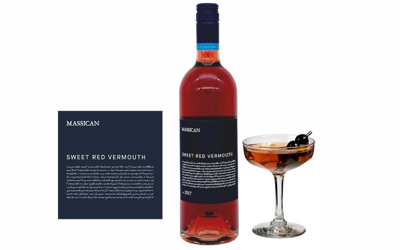 Massican Sweet Red Vermouth 2018