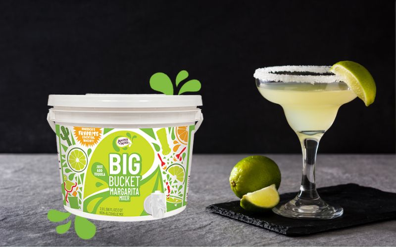 Master of Mixes Big Bucket Margarita Mix