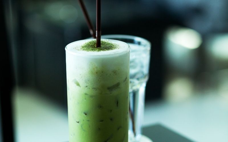 Matcha Gin Fizz