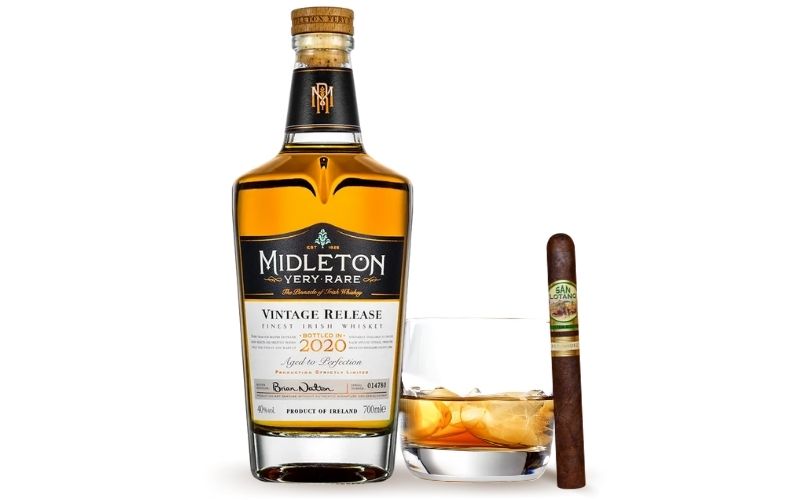 Midleton Very Rare 2020 Irish Whiskey & A.J. Fernandez San Lotano Habano