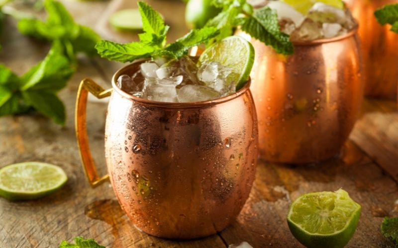 Mugs of Irish Mule