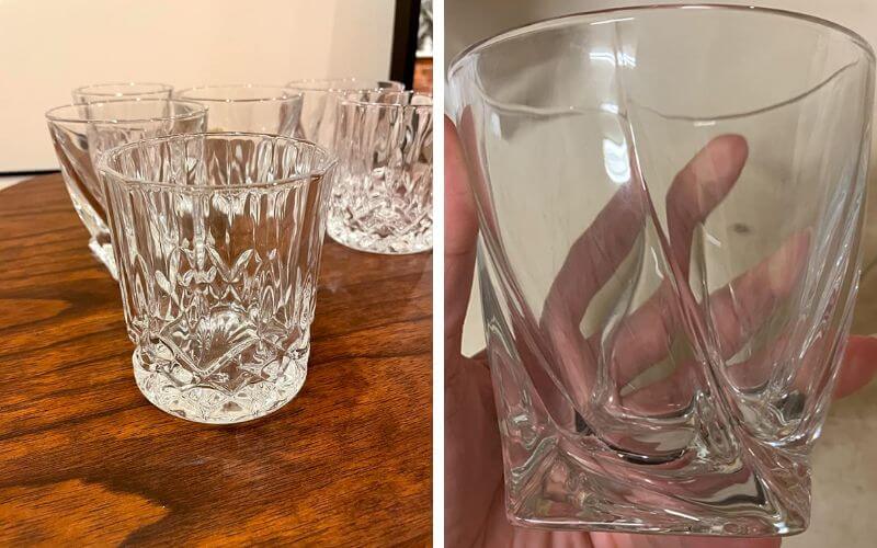 Nisahok Old Fashioned Whiskey Glasses