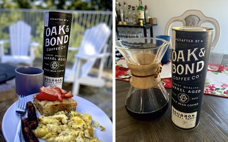 Oak & Bond Coffee Co.Kentucky Bourbon Whiskey Barrel Aged Coffee