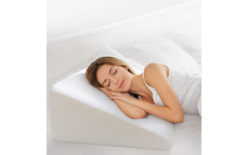 OasisSpace Bed Wedge Pillow