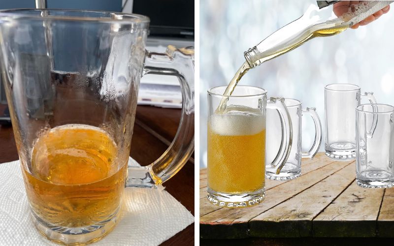 PARNOO Classic Simple Beer Mug Set