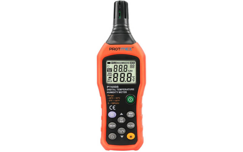 PROTMEX PT6508 Thermometer Hygrometer