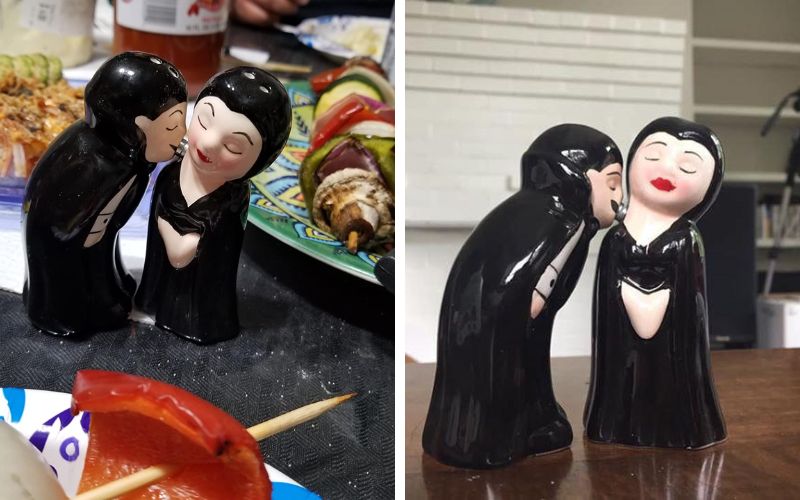 Pacific Giftware Vampire Salt and Pepper Shakers Set
