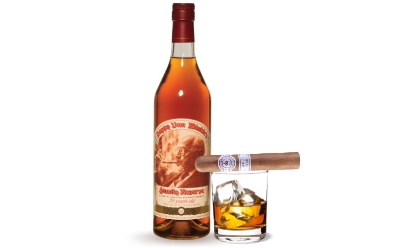 Pappy Van Winkle Family Reserve Bourbon & Montecristo White Series